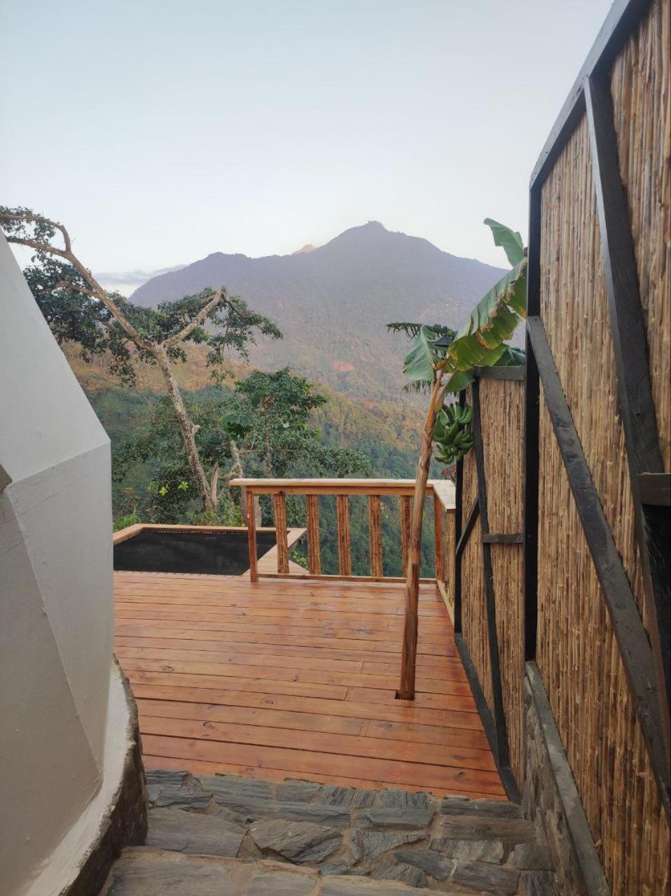 Hotel Y Restaurante Mirador Aires De La Sierra, Minca Eksteriør bilde